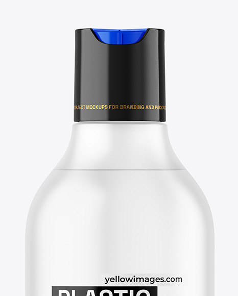 Frosted Cosmetic Bottle Mockup