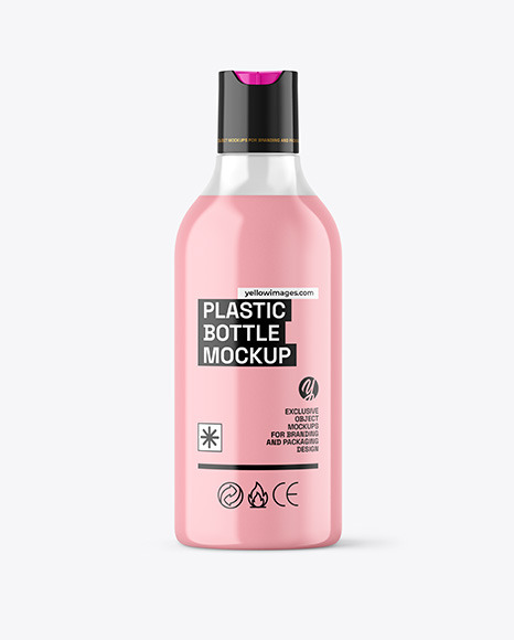 Clear Liquid Soap Cosmetic Bottle Mockup