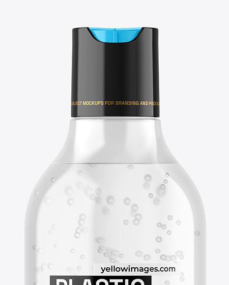 Clear Cosmetic Bottle Mockup Clear Cosmetic Bottle Mockup