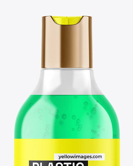 Color Liquid Cosmetic Bottle Mockup