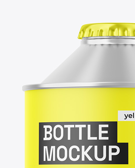 Matte Bottle Mockup