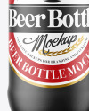 Ceramic Beer Bottle Mockup