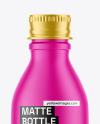 Matte Bottle Mockup