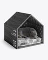 Pet House With Cat Mockup