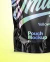 Holographic Pouch Mockup