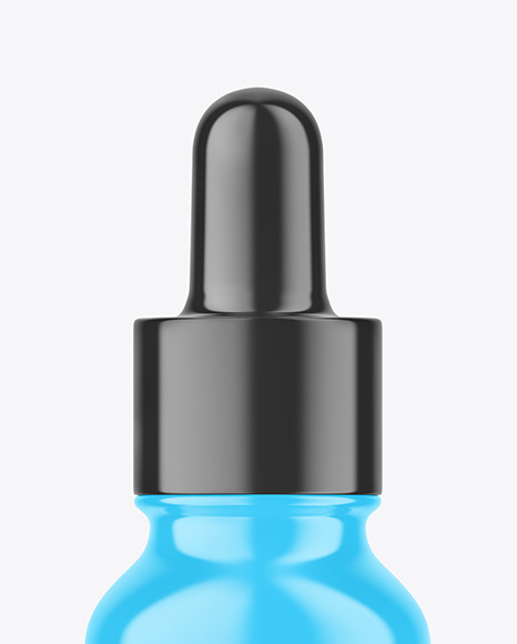 Glossy Dropper Bottle Mockup Glossy Dropper Bottle Mockup