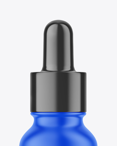 Matte Dropper Bottle Mockup