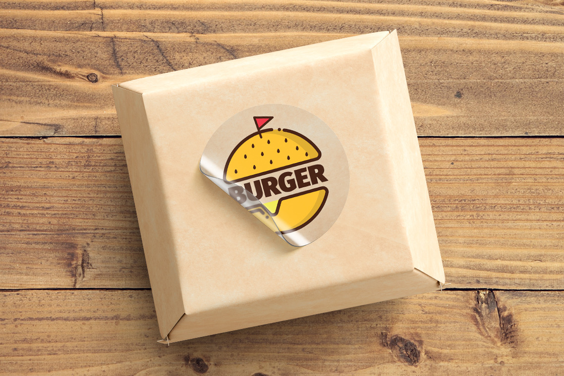 Transparent Sticker Mockup Transparent Sticker Mockup