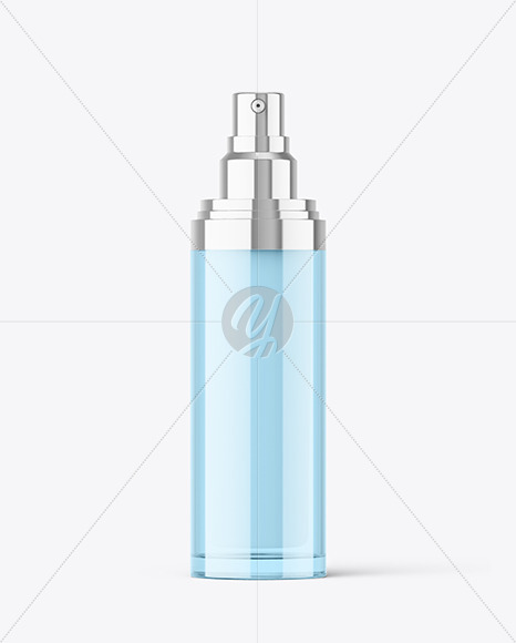 50ml Double-Wall Glass Spray Bottle Mockup