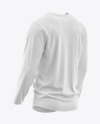 Men’s Long Sleeve T-Shirt Mockup