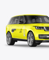 Crossover SUV Mockup - Half Side View