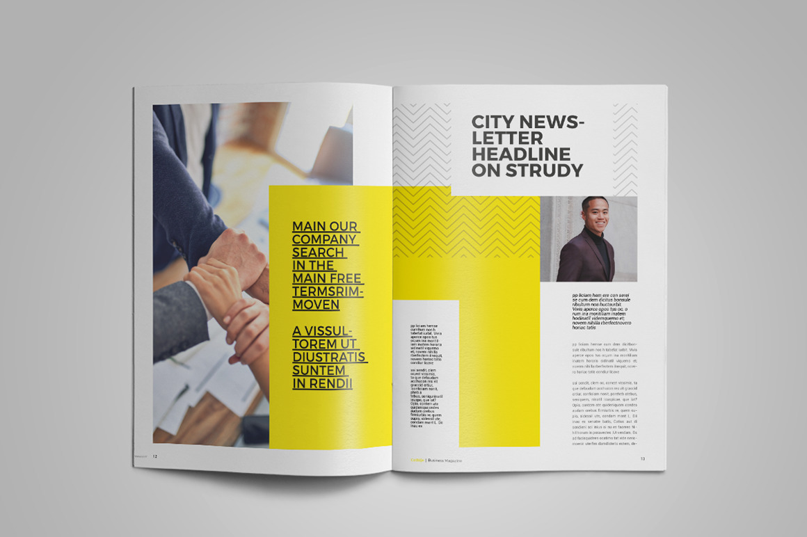 Cathije - Business Magazine Template Cathije - Business Magazine Template