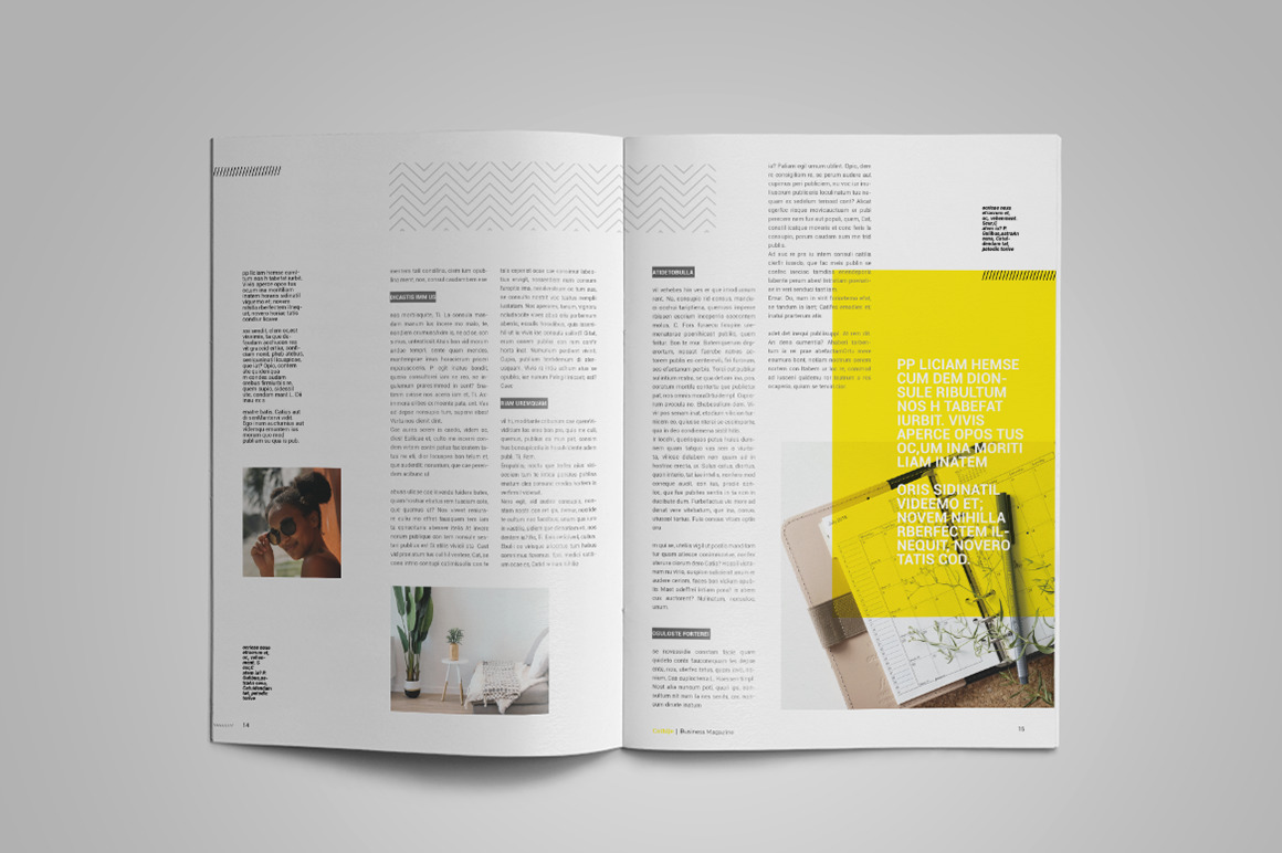 Cathije - Business Magazine Template