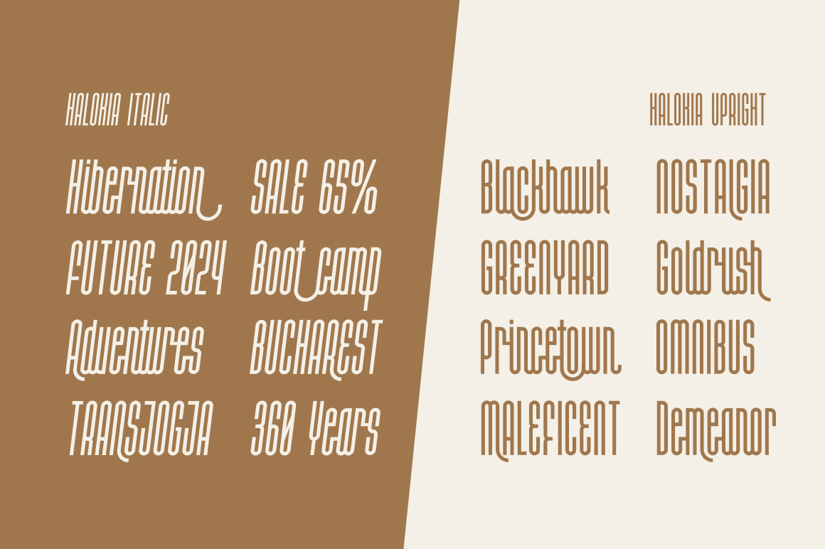 Halokia Font Halokia Font