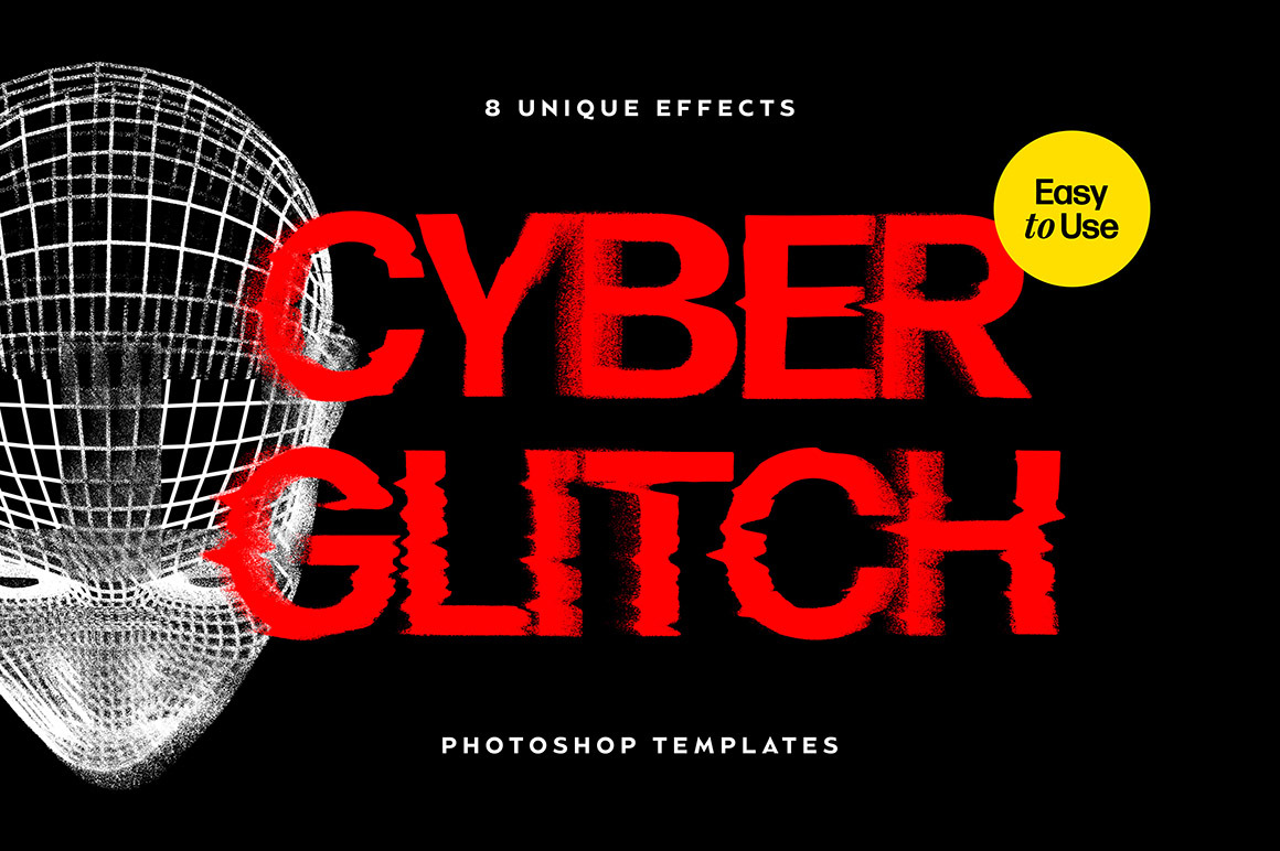 Displaced Distortion Text Effects Displaced Distortion Text Effects