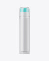 Matte Lip Balm Tube With Transparent Cap Mockup