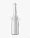 Glossy Ceramic Water Bottle Mockup