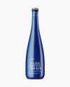 Glossy Ceramic Water Bottle Mockup