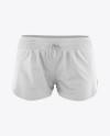 Fitness Shorts Mockup - Front View