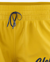 Fitness Shorts Mockup - Front View