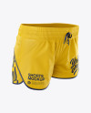 Fitness Shorts Mockup - Half Side View