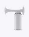 Portable Air Horn With Matte Can Mockup