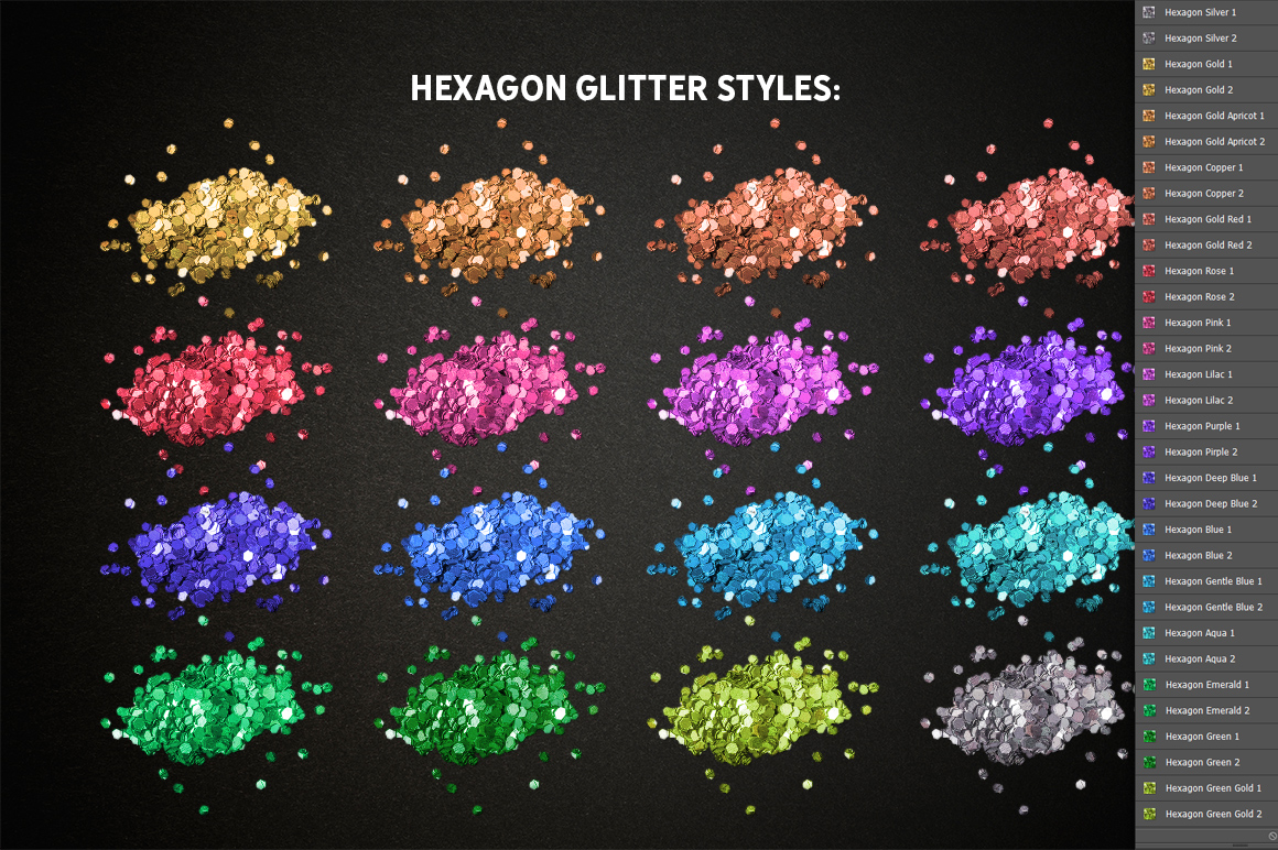 Glitter Effect Photoshop TOOLKIT