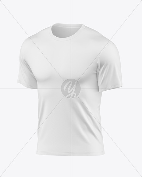 T-Shirt Mockup - Half Side View