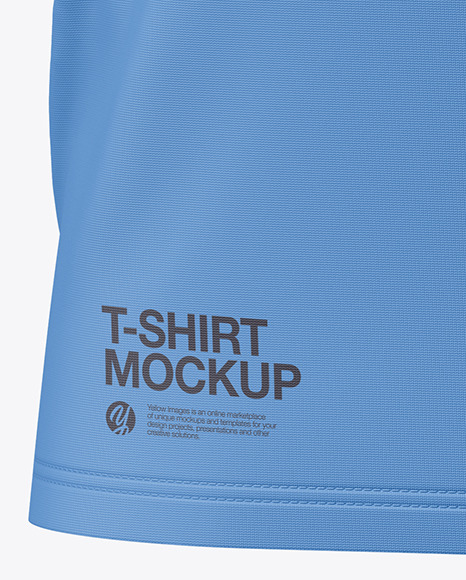 T-Shirt Mockup - Half Side View