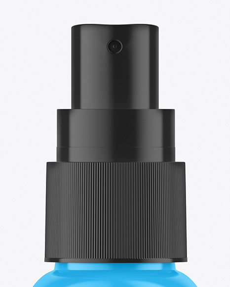 Glossy Spray Bottle Mockup