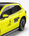 Electric Crossover SUV - Half Side View