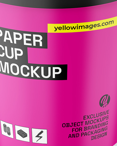 Paper Cup Mockup