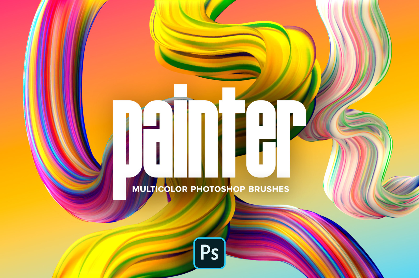 Painter: Multicolor Brushes for Photoshop Painter: Multicolor Brushes for Photoshop