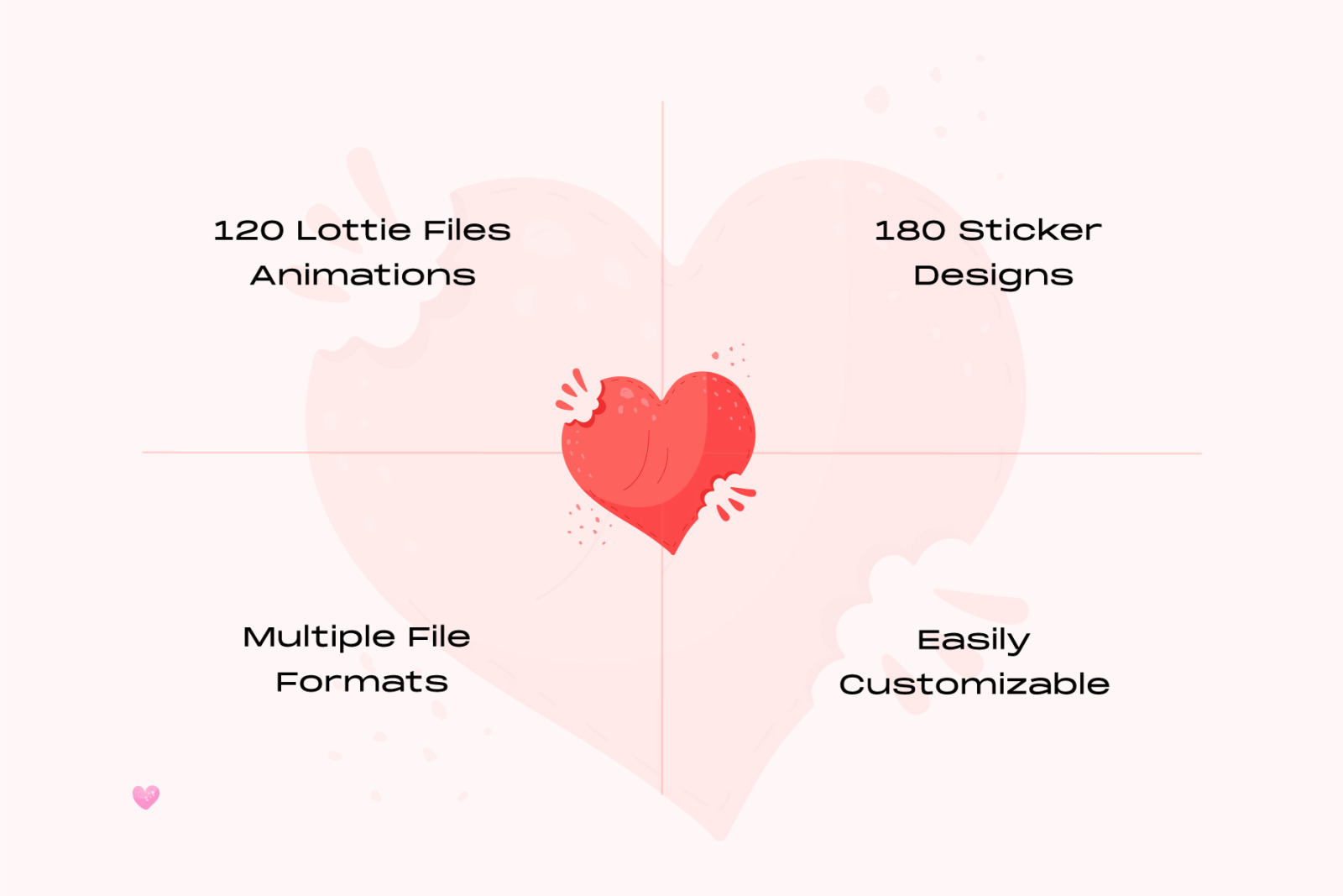 120 Animated Love Stickers