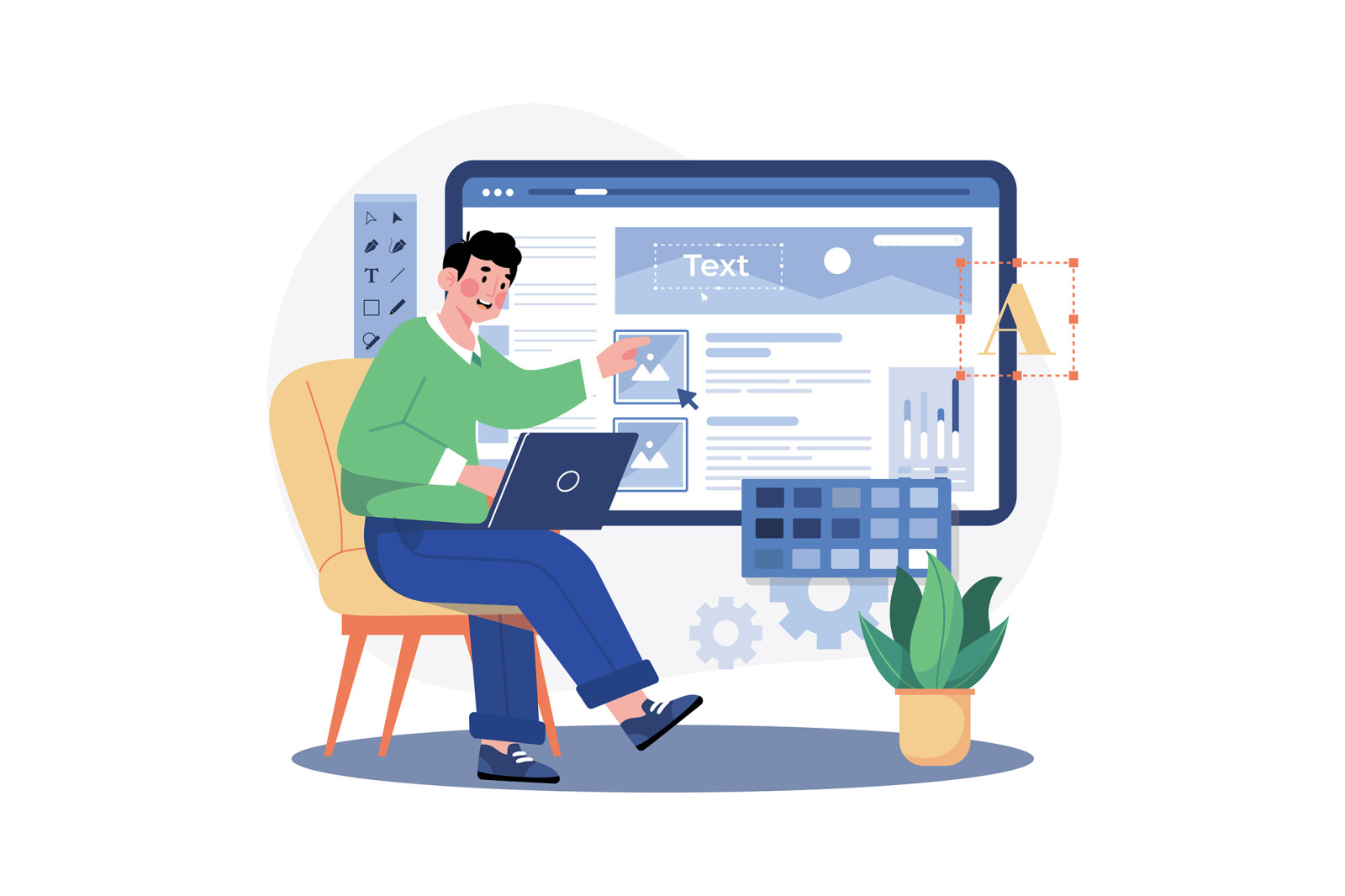 M653_UI/UX Design Illustration Pack M653_UI/UX Design Illustration Pack