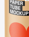 Kraft Paper Tube Mockup