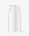 Matte Airless Bottle Mockup