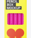 Pencil Box Mockup