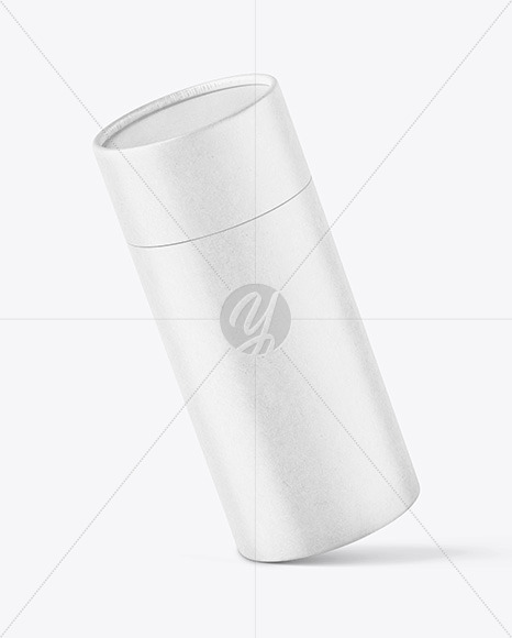 Kraft Paper Tube Mockup