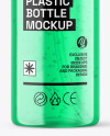 Color Liquid Cosmetic Bottle with Pump Mockup Color Liquid Cosmetic Bottle with Pump Mockup
