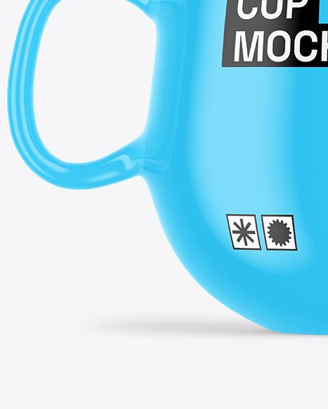 Glossy Mug Mockup