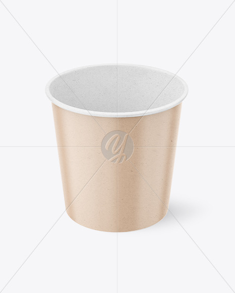 Kraft Paper Cup Mockup