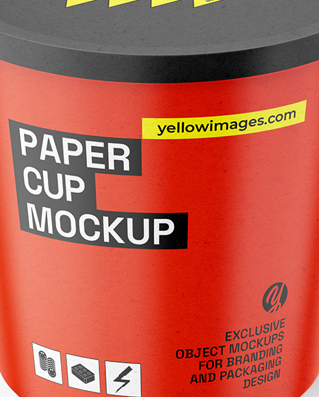 Kraft Paper Cup Mockup