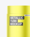 Metallized Opened Paper Tube Mockup