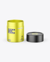 Metallized Opened Paper Tube Mockup