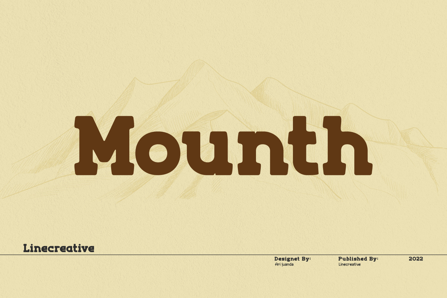 Mouth Font