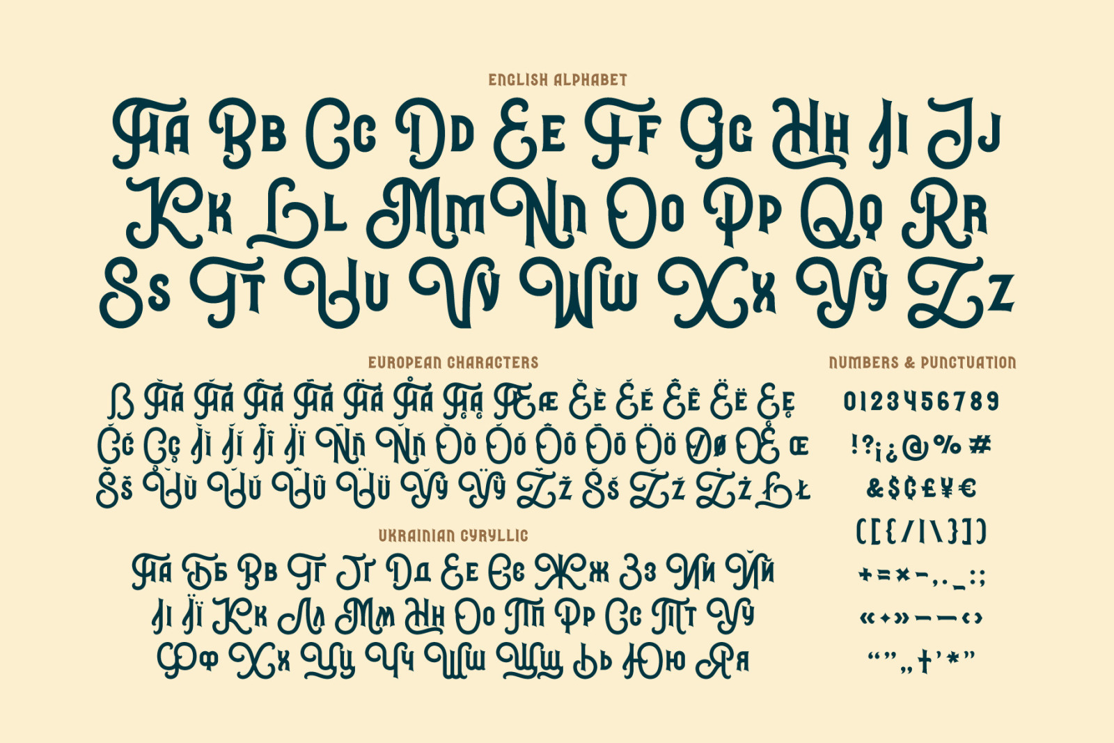 Fortune Vintage Font Fortune Vintage Font