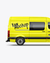 Van Mockup - Side View