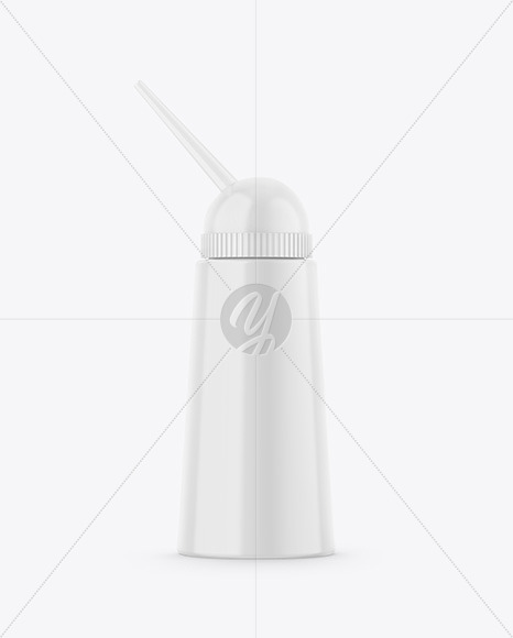 Glossy Bottle Mockup