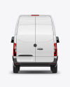 Van Mockup - Back View